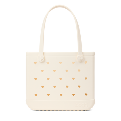 Baby Bogg Bag - Cut Out Heart Coconut